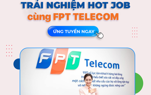 Công ty Cổ phần Viễn thông FPT - Chi nhánh Đà Nẵng tuyển Nhân viên Kinh doanh Dịch vụ Viễn Thông